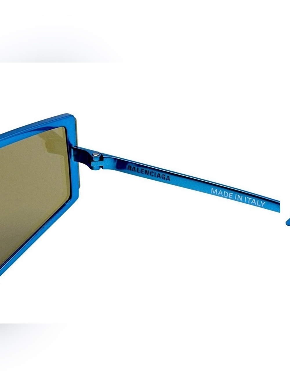 🌺 FOR TRADE WITH CLAIRE Balenciaga Women's Blue Shield Sunglasses with BB Logo - Picture 10 of 13